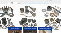 Desktop Screenshot of hydraulicpump-parts.com